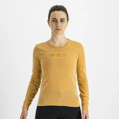 Sportful Giara W Tee Long Sleeve - golden oak
