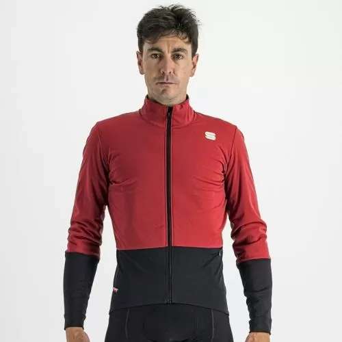 Sportful Total Comfort Jacket - red rumba/black