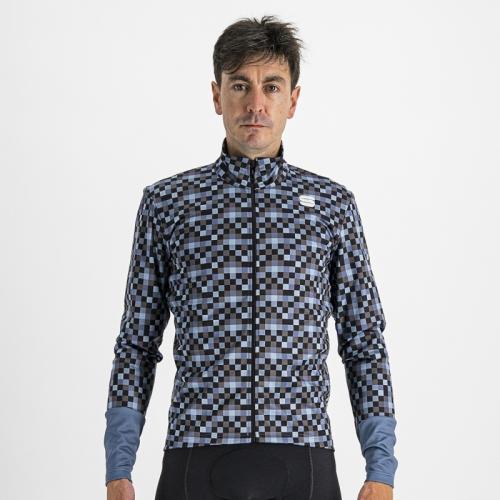 Preview: Sportful Pixel Jacket - blue sea