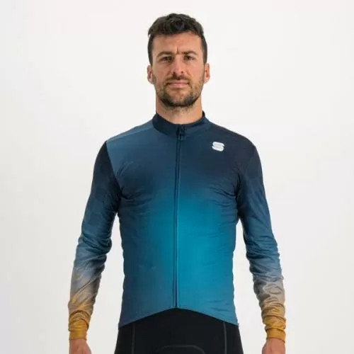 Sportful Rocket Thermal Jersey - galaxy blue/leather