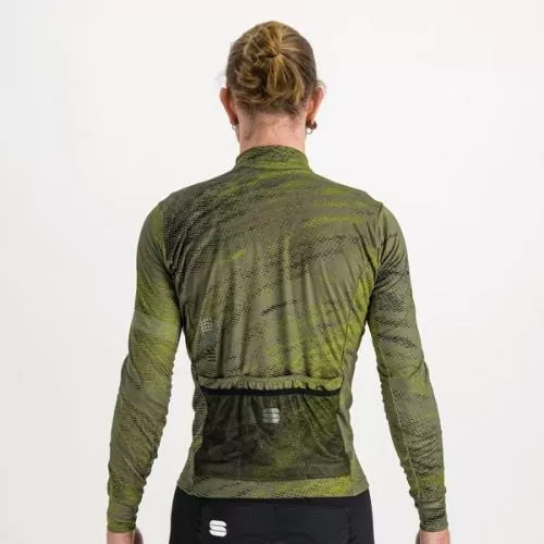 Sportful Cliff Supergiara Thermal Jersey - beetle/guacamole/black
