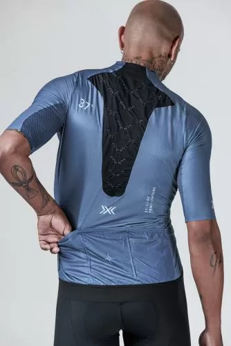 X-BIONIC Men CoreFusion Aero Jersey SH SL - Mineral Blue