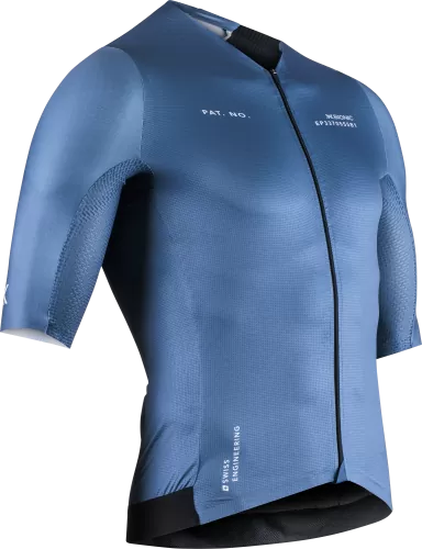 X-BIONIC Men CoreFusion Aero Jersey SH SL - Mineral Blue