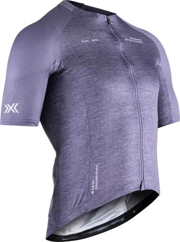 X-BIONIC Men CoreFusion Endurance Merino Jersey SH SL - muted lavender melange