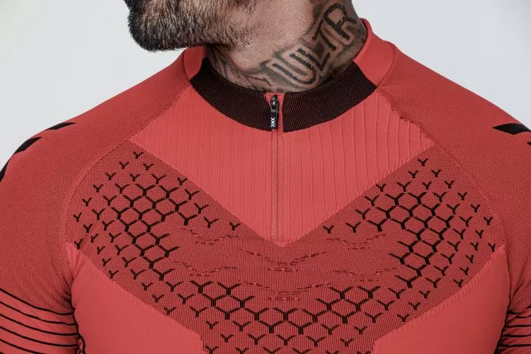 X-BIONIC Men Twyce Race Shirt SH SL - red/black