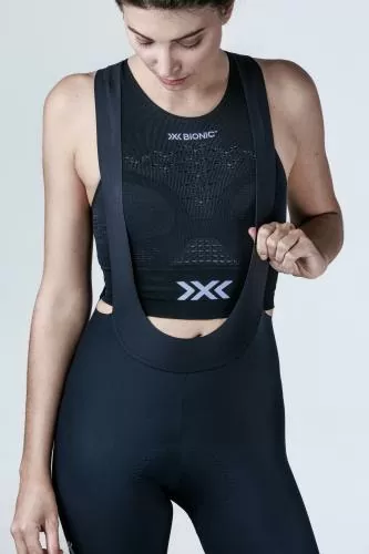 X-BIONIC Women CoreFusion bib Shorts - opal black