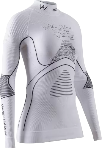 X-BIONIC Women Energy Accumulator 4.0 Shirt Turtle Neck LG SL Wendy Holdener Signature Edition X - white black