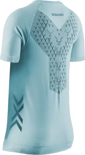 X-BIONIC Women Twyce Run Shirt SH SL - clearwater/black