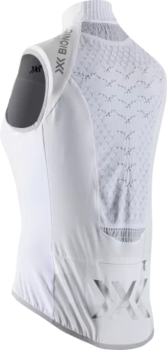 X-BIONIC Women Twyce Vest - arctic white/pearl grey