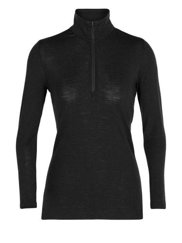 Preview: Icebreaker Women Merino 175 Everyday LS Half Zip - black