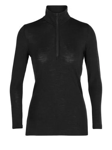 Icebreaker Women Merino 175 Everyday LS Half Zip - black