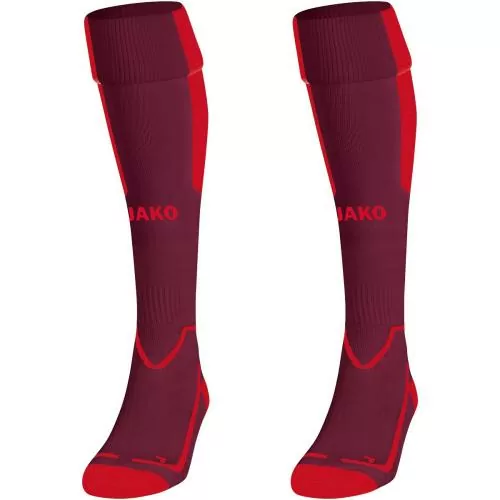 Jako Socks Lazio - dark maroon/sport red