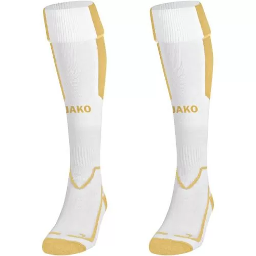 Jako Socks Lazio - white/gold