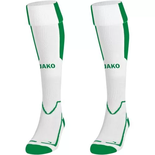 Jako Socks Lazio - white/sport green
