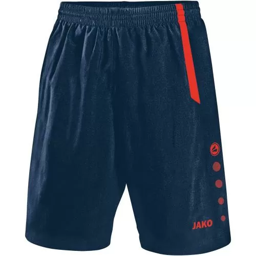 Jako Children Shorts Turin - navy/flame