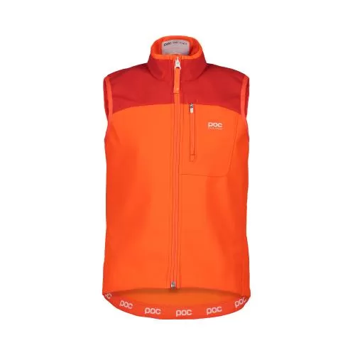 POC Race Vest Jr - Fluorescent Orange