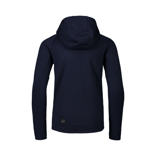 Preview: POC Merino Zip Hood Jr - Turmaline Navy