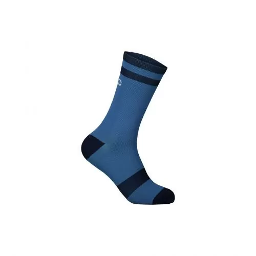 POC Lure MTB Sock Long - Opal Blue/Turmaline Navy