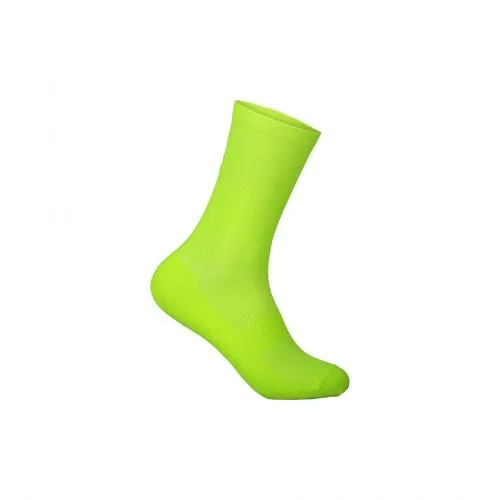 POC Fluo Sock Mid - Fluorescent Yellow/Green