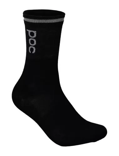 POC Thermal Sock Mid - Sylvanite Grey/Uranium Black