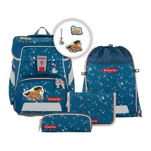 Step by Step Schulrucksack Space Wild Horse Ronja, 5-teilig