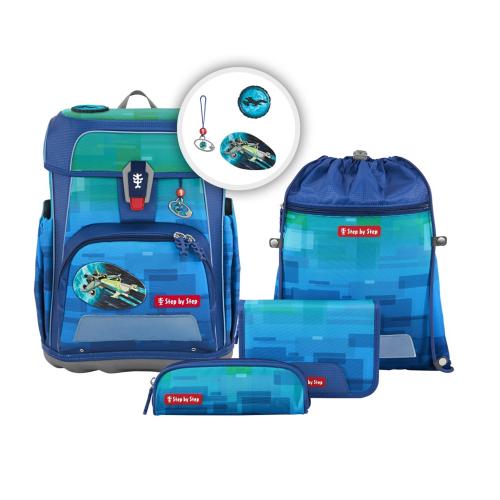 Preview: Step by Step CLOUD OCEAN Schulranzen-Set "Space Craft Spike", 5-teilig