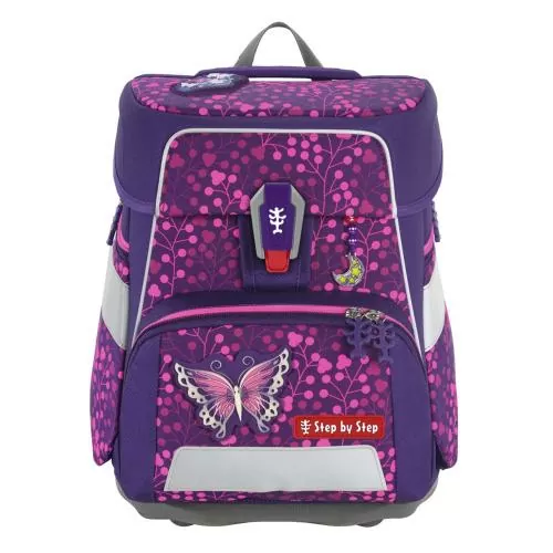 Step by Step "Butterfly Night Ina" SPACE SHINE 5-Piece School Bag Set