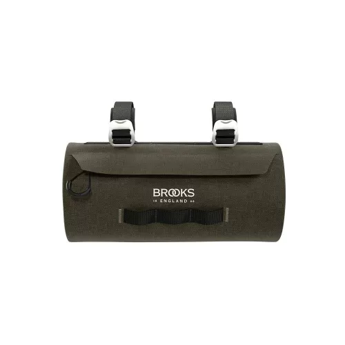 Brooks England Scape Lenkertasche, 3L - mud green