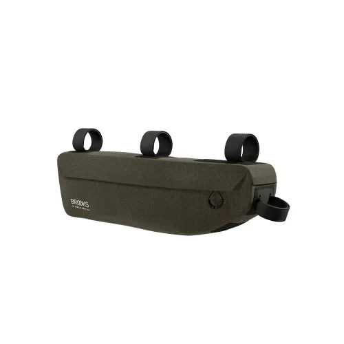 Brooks England Scape Frame Pocket, 3L - mud green
