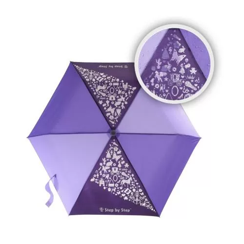 Doppler "Purple" Umbrella, Magic Rain EFFECT