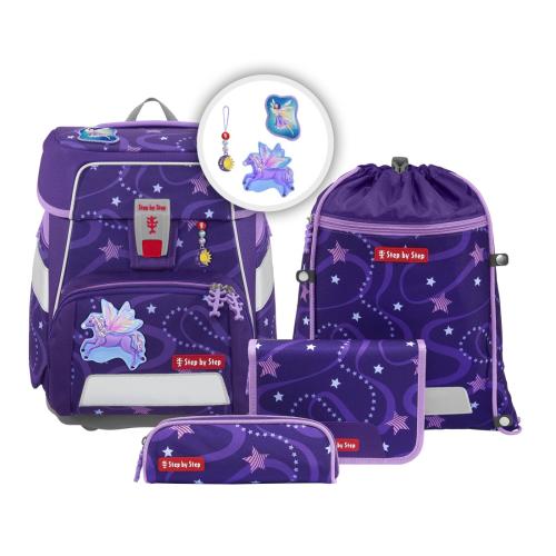 Preview: Step by Step Space Pegasus Emily satchel set, 5 pieces