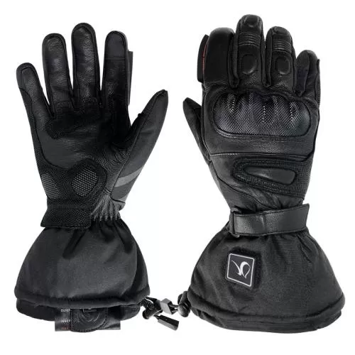 Savior Beheizbarer Motorrad Handschuh SDW03 - schwarz