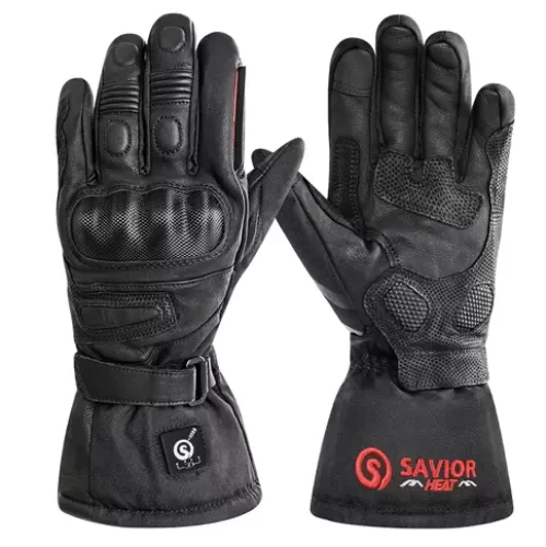 Savior Glacier Beheizbarer Finger Handschuh SHGS88B - schwarz