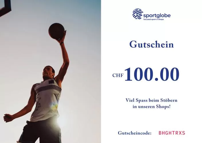 Sportglobe Gutschein100