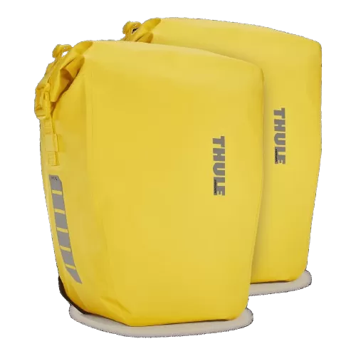Thule Packtaschen-Set Pack n Pedal LARGE Shield - 2x25l gelb