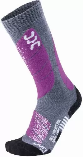 UYN Lady Ski All Mountain Socks medium - grey melange