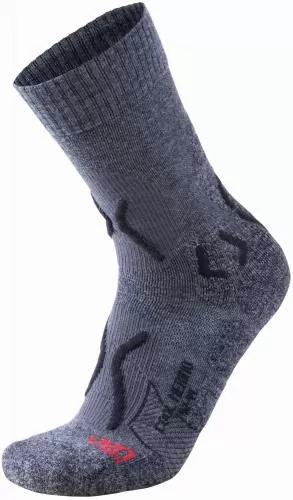 UYN Man Trekking Cool Merino Socks medium - grey melange