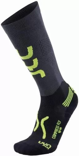 UYN Man Run Compression Fly Socks - anthracite