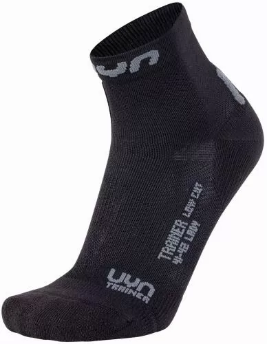 UYN Lady Trainer Low Cut Socks - black