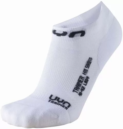 UYN Lady Trainer No Show Socks - white