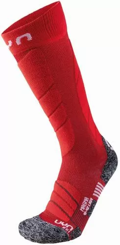 UYN Lady Ski Magma Socks - dark red