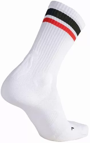 UYN Man Tennis Socks white - black red