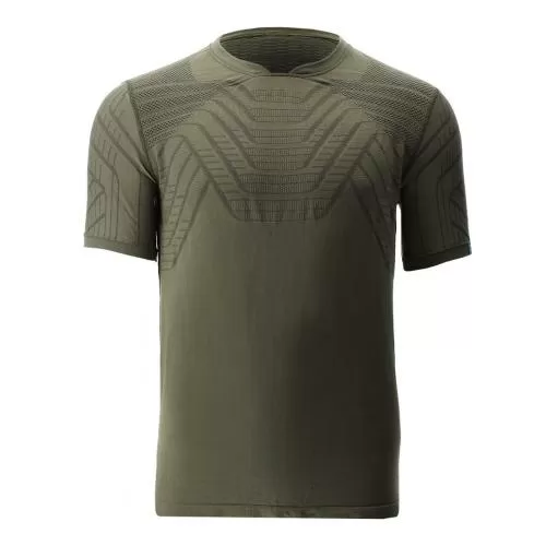UYN Man Terracross Self Layer Shirt Short Sleeves Regular Fit - aloe