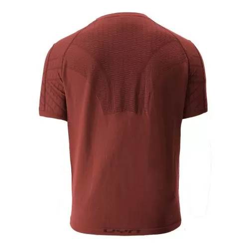 UYN Man Terracross Self Layer Shirt Short Sleeves Regular Fit - burn red