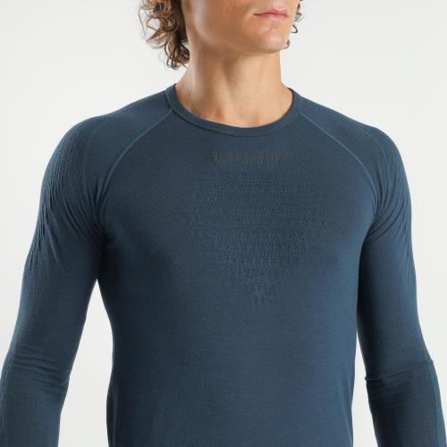 Preview: UYN Uyn Man Evolutyon Biotech Uw Shirt Long_Sl - blue poseidon