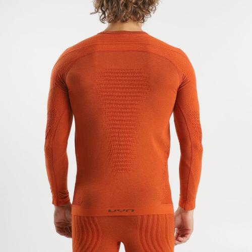 Preview: UYN Uyn Man Evolutyon Biotech Uw Shirt Long_Sl - bombay brown