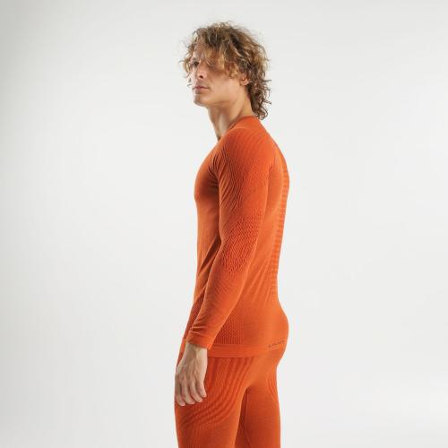UYN Uyn Man Evolutyon Biotech Uw Shirt Long_Sl - bombay brown