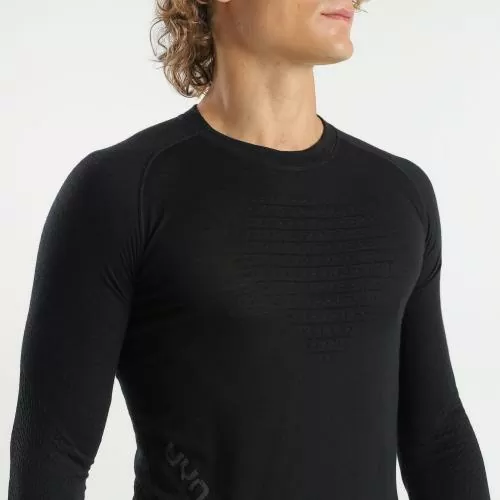 UYN Man Fusyon Biotech Uw Shirt Long_Sl - black