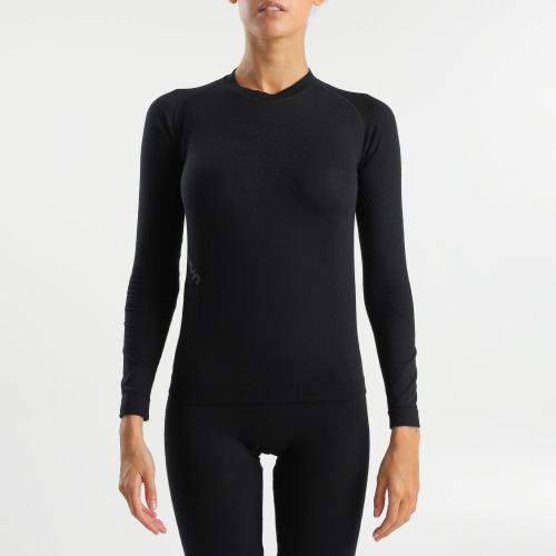 Preview: UYN Woman Fusyon Biotech Uw Shirt Long_Sl - black