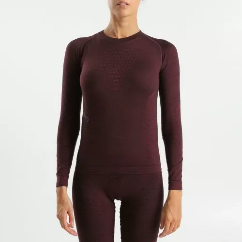 UYN Woman Fusyon Biotech Uw Shirt Long_Sl - windsor wine